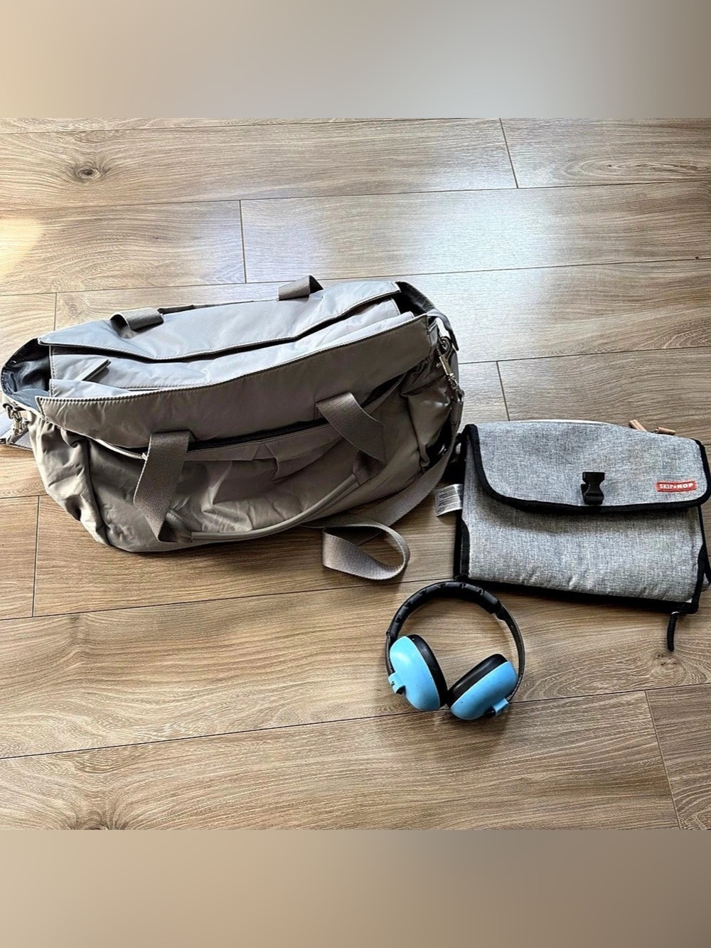 Pottery Barn Claremont Nylon Diaper bag bundle